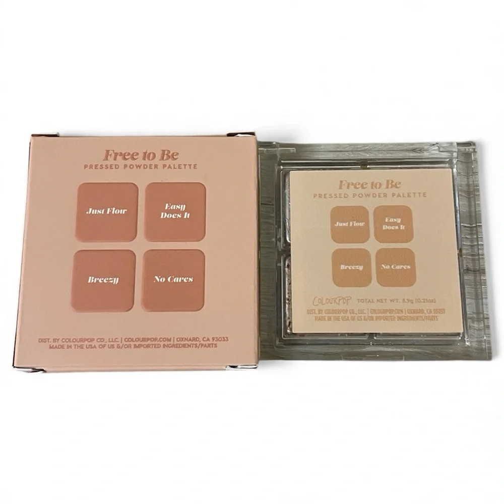 ColourPop Free to Be Pressed Powder Shadow Quad